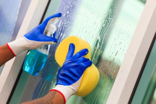 Professional Fulham cleaners maintaining a bright residential interior