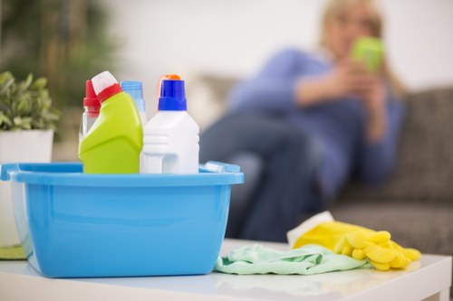 Risk assessment and safe cleaning practices on site